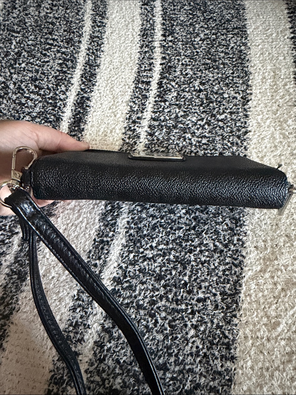 MICHAEL KORS Black Zip Wristlet Wallet - Picture 6 of 7